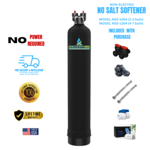 WHOLE HOME NO-SALT SOFTENER (NON-ELECTRIC)