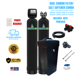 FILTER/ SALT SOFTENER COMBO (ELECTRONIC CONTROL HEAD)
